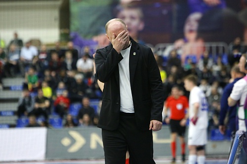 Главный тренер футзального клуба «Тюмень» Денис Абышев: «Играли отвратительно и победу не заслужили»