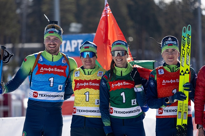 Чемпионат России. Смешанная эстафета