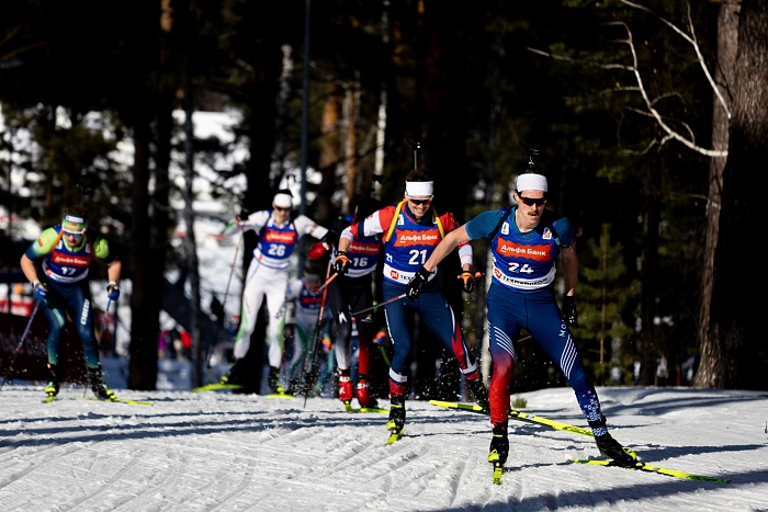 Чемпионат России. Гонка преследования. Мужчины
