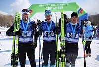 Тюменский биатлонист Александр Логинов взял серебро лыжного марафона на Сахалине
