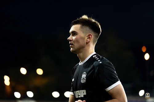 Полузащитник футбольного клуба «Тюмень» Иван Пяткин: «Могли реализовывать моменты и вырывать победу»