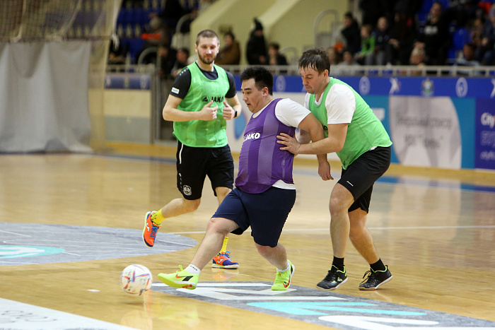 Открытая тренировка мини-футбольного клуба «Тюмень» в необычном формате