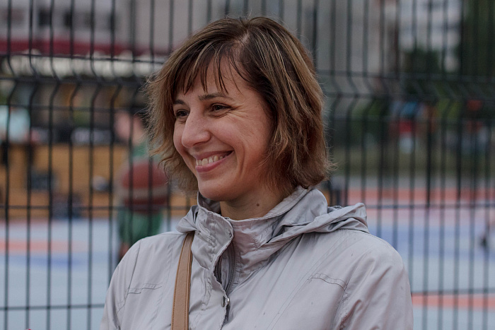Центр уличного баскетбола – три в одном: бег, стритбол, тренажёры.
