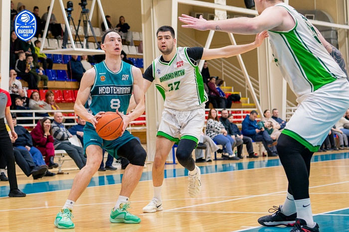 Тобольский БК «Нефтехимик» вновь уступил команде из Майкопа