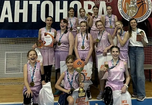 Победа тюменских баскетболисток на турнире в Нижневартовске