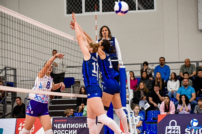 Волейболистки «Тюмени» уступили в стартовом матче домашнего тура