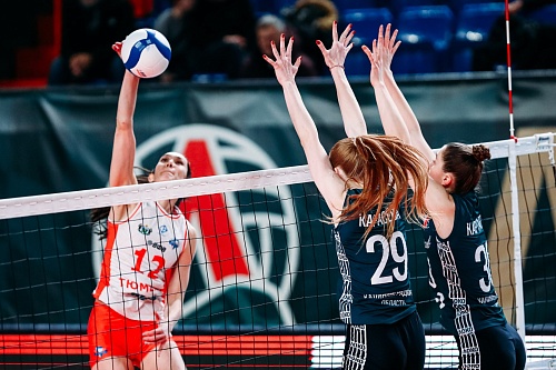 Волейболистки «Тюмени» завершили тур поражением