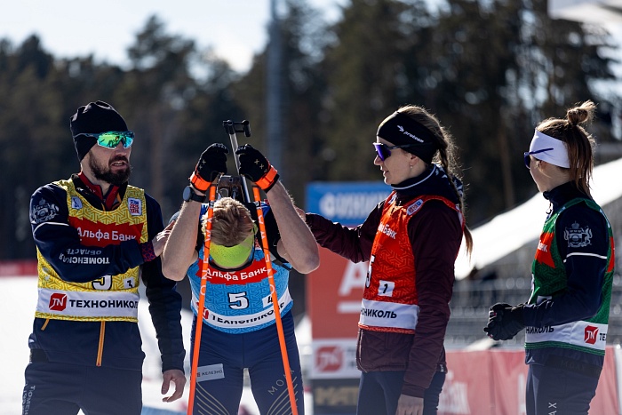Чемпионат России. Смешанная эстафета