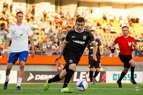 Игрок футбольного клуба «Тюмень» Дмитрий Бегун: «Это мой первый гол на профессиональном уровне»