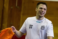 Нападающий МФК «Тюмень» Никита Емельянов: «Сергей Покотыло даёт эмоции своим футболистам. Они за счёт них и играют, выплёскивают их на паркете»