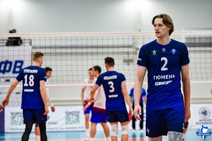 Диагональный волейбольной команды «Тюмень» Павел Юринский: «Мы встали на свои рельсы и едем»