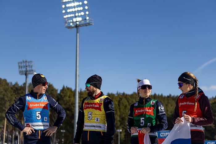 Чемпионат России. Смешанная эстафета