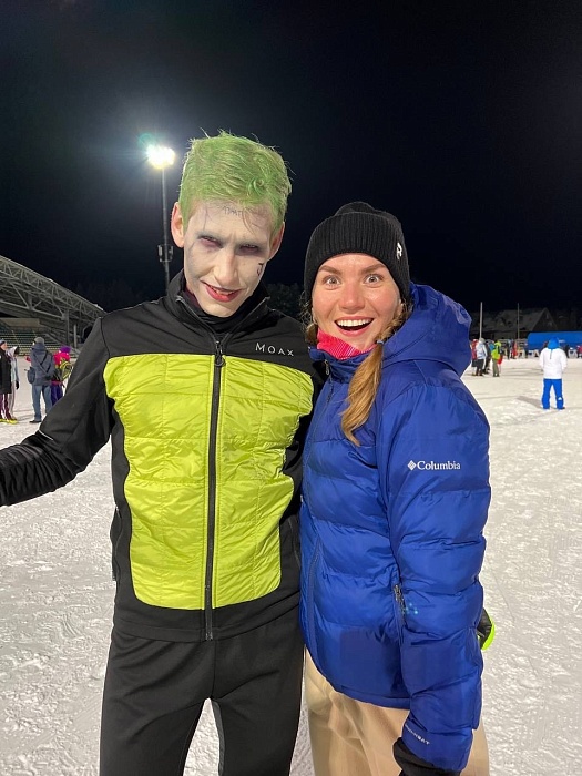 Александр Поварницын и Виктория Сливко