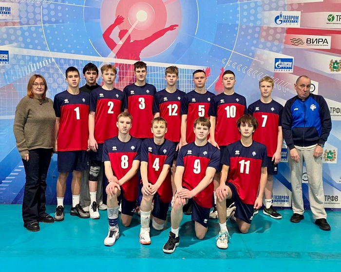 Тюменские волейболисты стали третьими в Томске