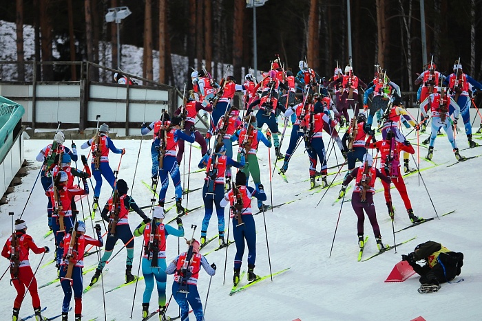 Кубок России. Женщины. Масс-старт