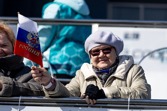 Чемпионат России. Смешанная эстафета
