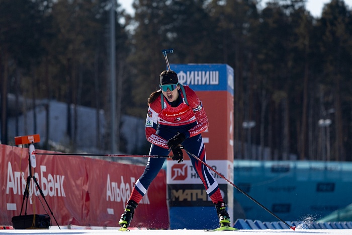 Чемпионат России. Женщины. Гонка преследования