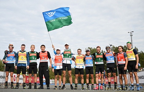 Сборная Тюменской области — серебряный призёр чемпионата России по биатлону