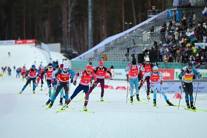 Кубок России. Женщины. Масс-старт