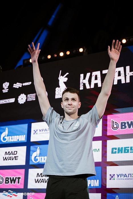 Серебряный призёр чемпионата России по плаванию Егор Юрченко: «Увидел, что финишировал вторым, и в ту же секунду осознал, что стану частью команды на чемпионате мира»