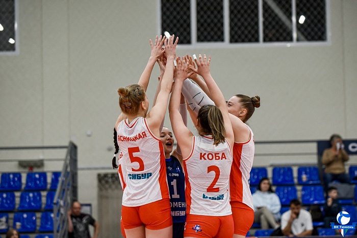 Тюменские волейболистки во второй раз обыграли «Локомотив-2»
