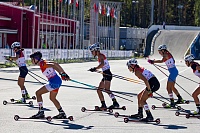 Чемпионат России по лыжероллерам. Спринт. Женщины