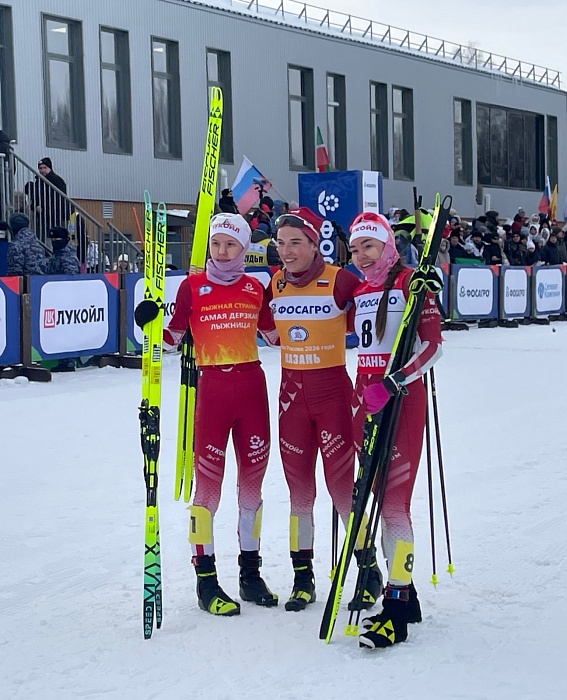 Тюменка Екатерина Смирнова заслужила бронзу в лыжном скиатлоне