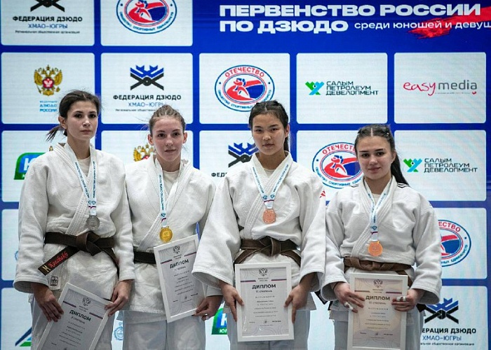 Виталина Горева — победительница первенства России по дзюдо