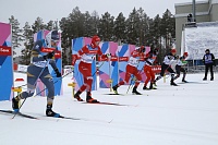 Второй этап Кубка России по лыжным гонкам в Тюмени. Мужчины. Спринт