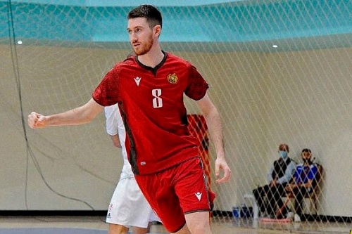 Денис Неведров — в сборной Армении по футзалу