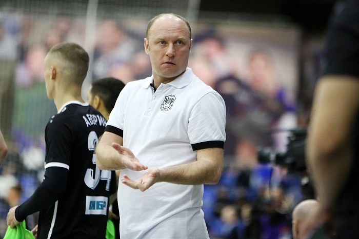 Главный тренер футзального клуба «Тюмень» Денис Абышев: «Была равная игра полтора тайма»