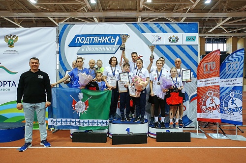 Семейные команды региона вышли на старт фестиваля ГТО