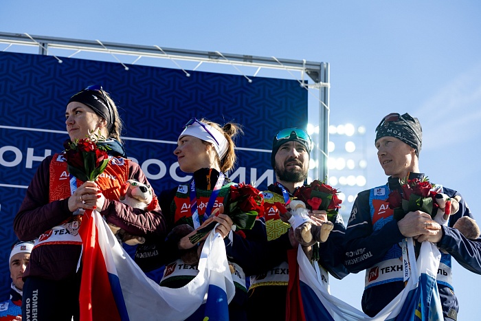 Чемпионат России. Смешанная эстафета