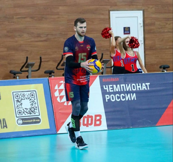 Андрей Подкопаев пополнил состав волейбольной "Тюмени"