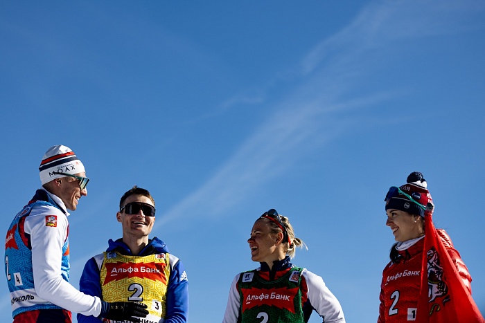 Чемпионат России. Смешанная эстафета