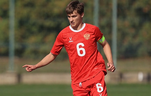 Егор Гуренко попал в окончательный состав молодёжной сборной России по футболу