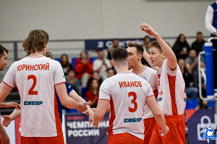 Волейболисты «Тюмени» обыграли ЦСКА