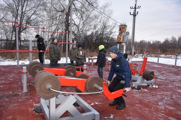 Новая точка физкультурно-спортивного досуга появилась в Бердюжье