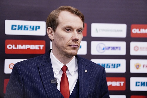 Главный тренер хоккейного клуба «Рубин» Константин Фаст: «Мы провалили первый период»