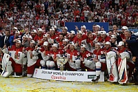 Сборная Чехии в тринадцатый раз в истории стала чемпионом мира по хоккею