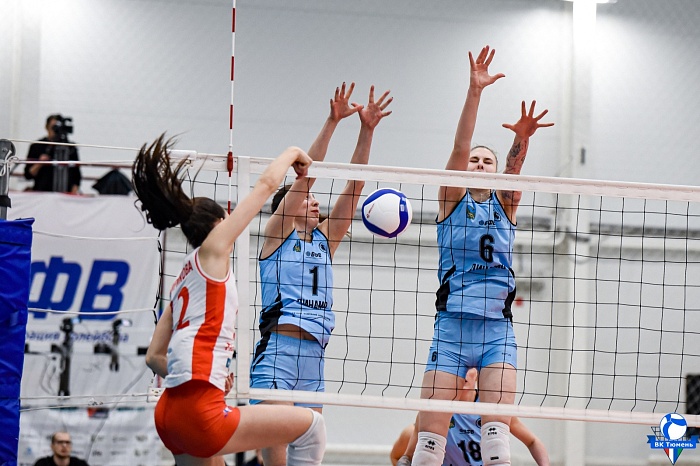 «Динамо» во второй раз одолело тюменских волейболисток