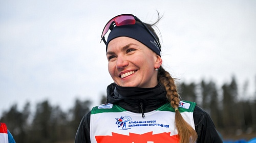 Виктория Сливко идёт третьей в рейтинге Кубка Содружества по биатлону