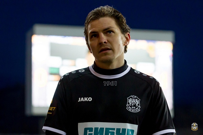 Игрок футбольного клуба «Тюмень» Михаил Петров: «Вышли так, будто это неофициальный матч»