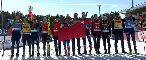 Команда Московской области выиграла смешанную эстафету, тюменцы — третьи, но с серебряными медалями