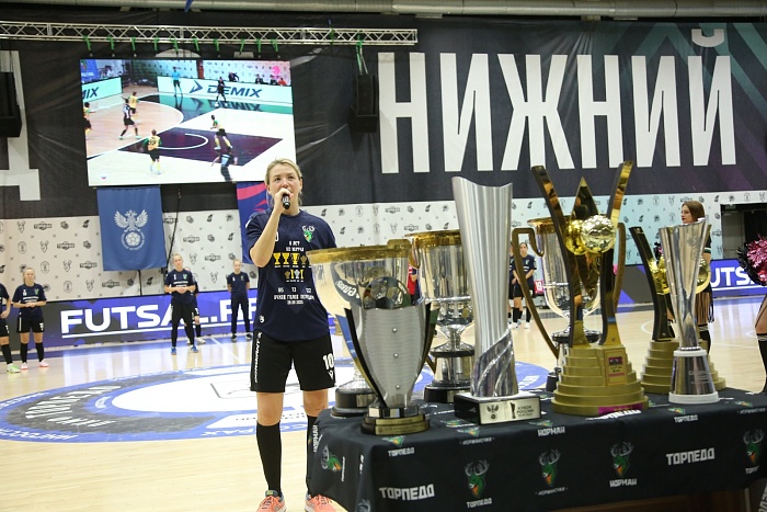 Экс-игрок ЖМФК "Тюмень" Ирина Правдина завершила карьеру