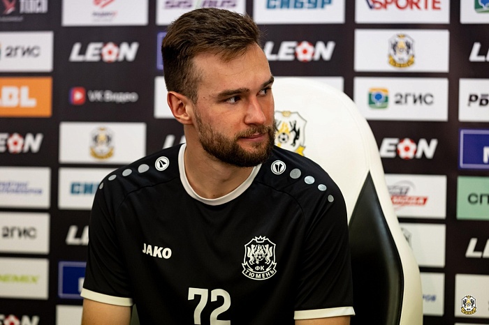 Полузащитник ФК «Тюмень» Александр Бем забил за лето больше мячей, чем за предыдущую карьеру