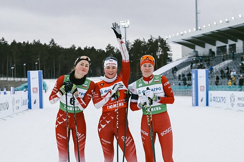 Анастасия Фалеева — лучшая в спринте на этапе Кубка России, две тюменки — в Топ-6