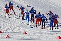 Спартакиада сильнейших по лыжным гонкам. Масс-старт. Мужчины