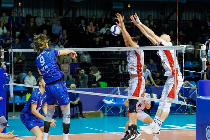 Волейболисты «Тюмени» сыграли в матче плей-офф Суперлиги