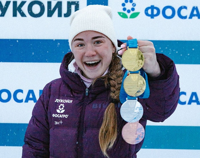 Сборная Тюменской области завоевала 6 наград на чемпионате России по лыжным гонкам